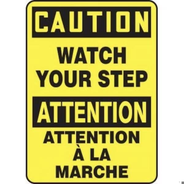 Accuform Caution Sign, FBMSTF661VS FBMSTF661VS - main